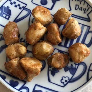 菊芋のニンニク醤油唐揚げ